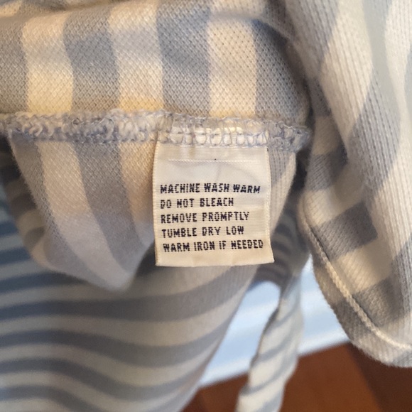Ralph Lauren Men’s Grey & White Stripe Polo in EUC - Size XL - Picture 8 of 8
